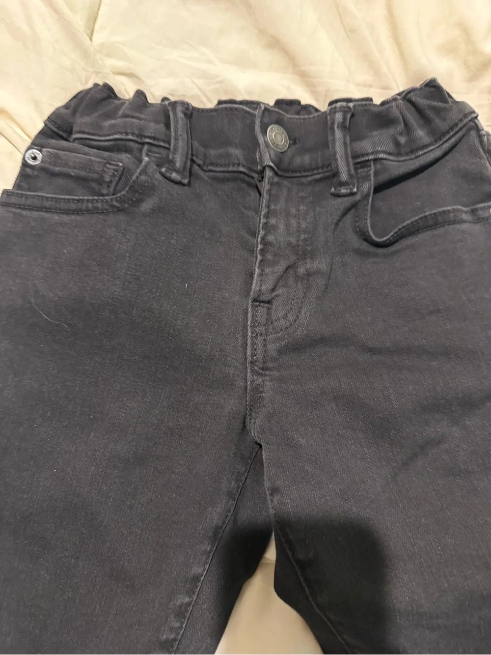 GAP Kids Black Pull-On Skinny Jeans | Size 8 Slim